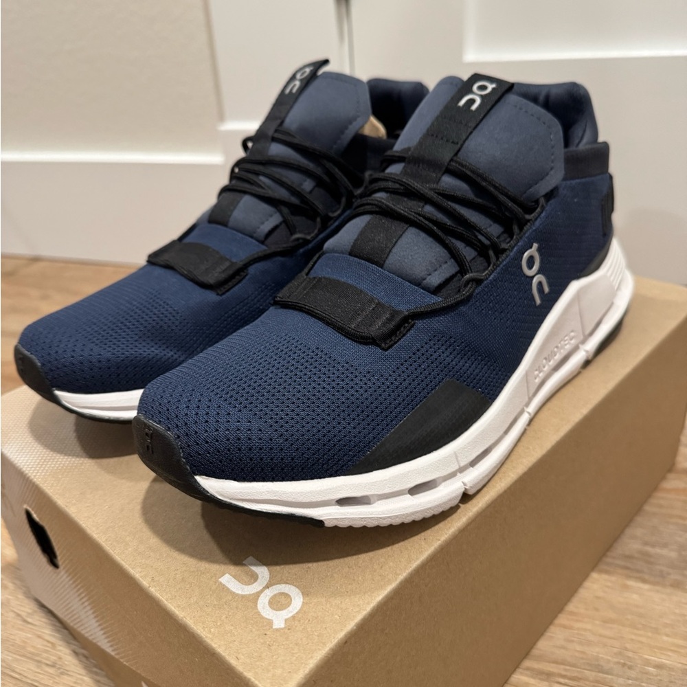 On Running Cloudnova Navy Sneakers
